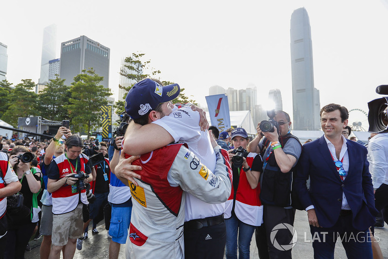 El ganador Daniel Abt, Audi Sport ABT Schaeffler