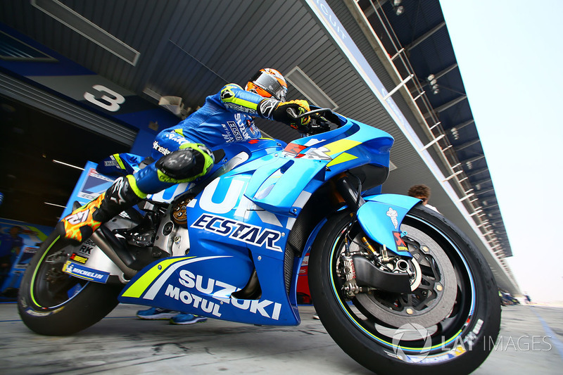 Alex Rins, Team Suzuki MotoGP con la nuova carena