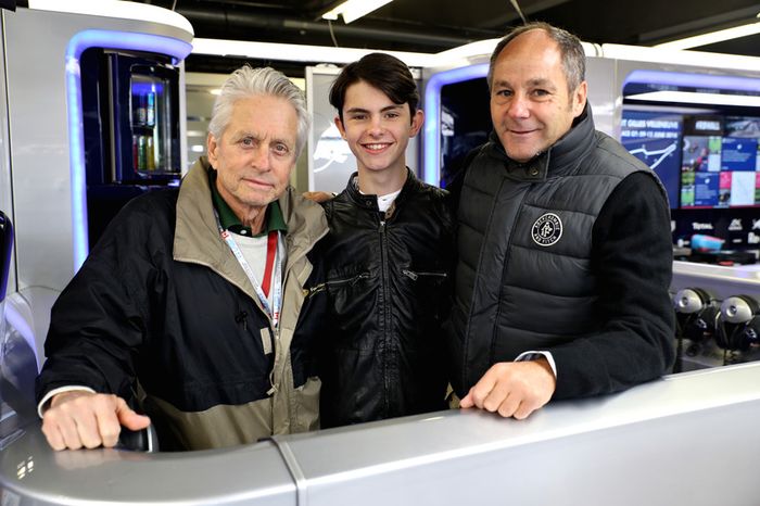 Michael Douglas também esteve presente 