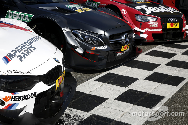 Frontdetail der DTM-Autos