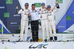 Race winnaars #1 Porsche Team Porsche 919 Hybrid: Timo Bernhard, Mark Webber, Brendon Hartley