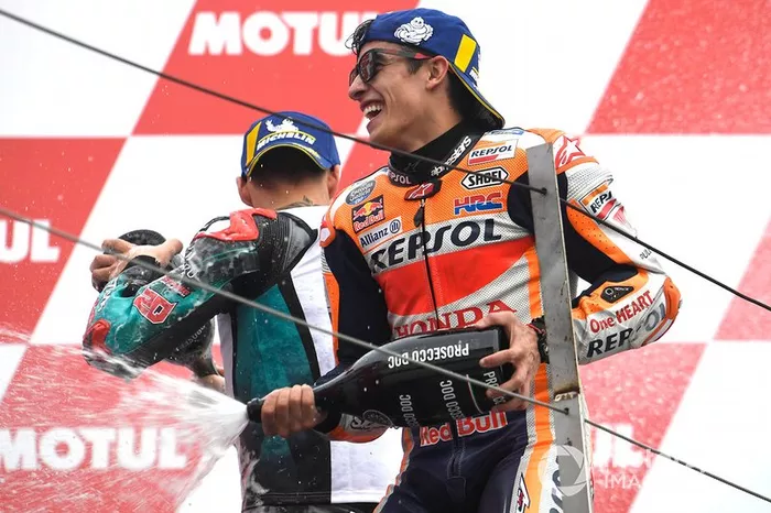 Ganador de la carrera Marc Marquez, Repsol Honda Team