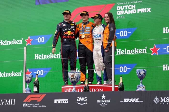 Oscar Piastri, McLaren, Max Verstappen, Red Bull Racing, Isack Hadjar, Racing Bulls Team