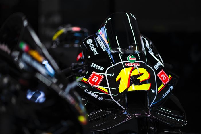 Maverick Viñales, Aprilia Racing Team, decoración de la moto