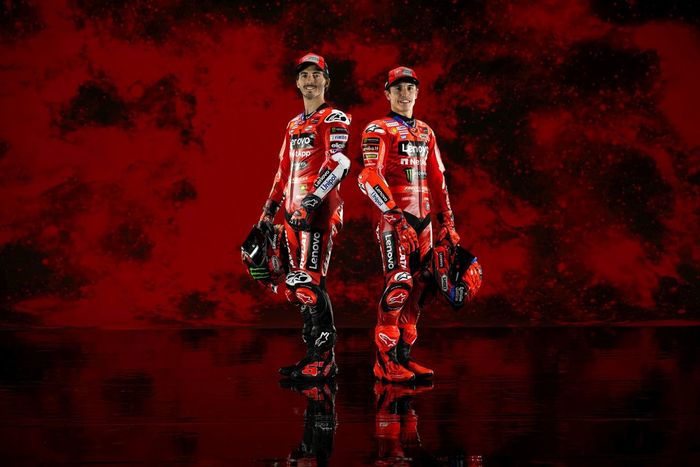 Francesco Bagnaia, Ducati Team, Marc Marquez, Ducati Team