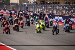 Salida de la carrera sprint