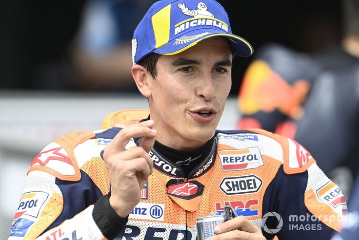 Ganador Marc Márquez, Repsol Honda Team en Parc Ferme