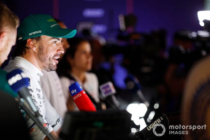 Entrevista a Fernando Alonso, Aston Martin F1 Team