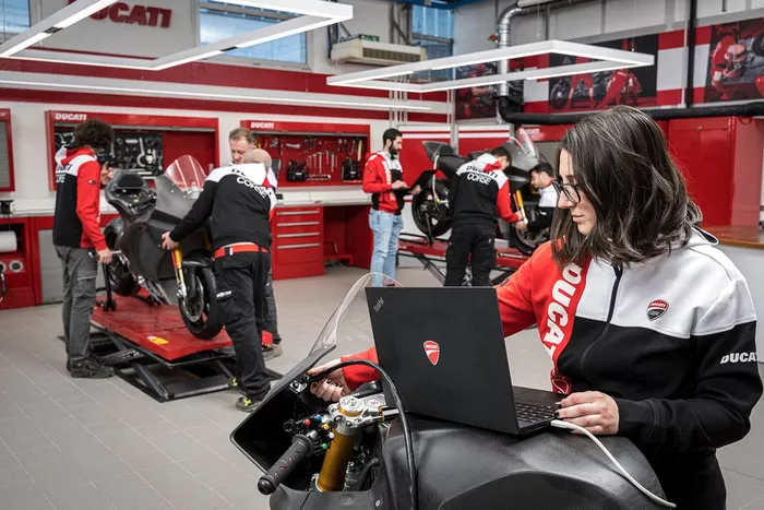 Produzione delle MotoE Ducati