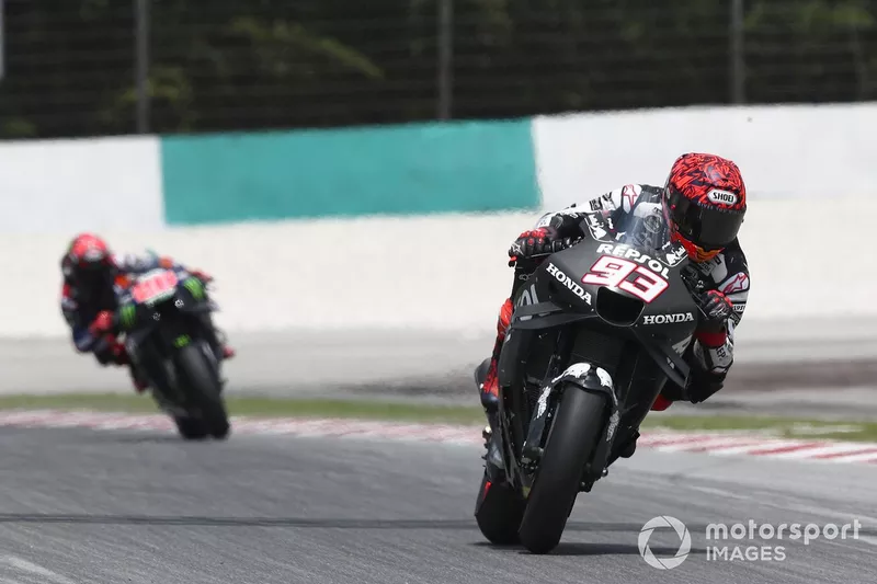 Marc Marquez, Repsol Honda Team Fabio Quartararo, Yamaha Factory Racing