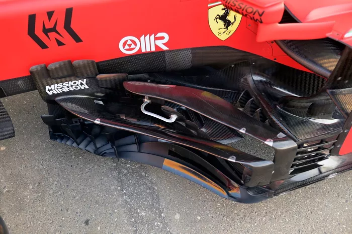 Ferrari SF21 detail