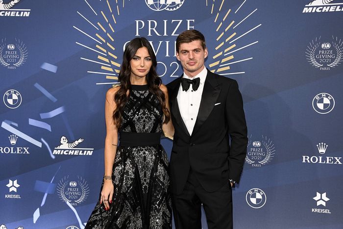 Max Verstappen, Red Bull Racing con Kelly Piquet