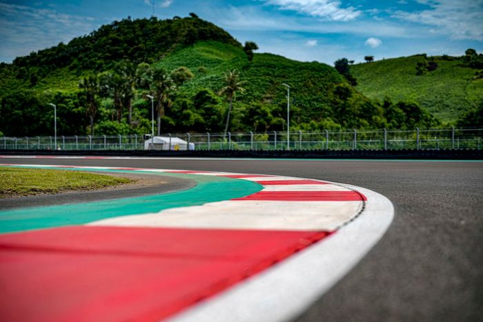 Aspectos de la pista de Mandalika