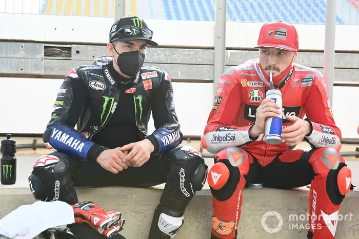 Maverick Viñales, Yamaha Factory Racing, Jack Miller, Ducati Team