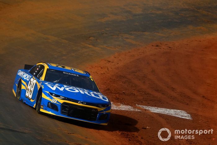 Daniel Suarez, TrackHouse Racing, Chevrolet Camaro Camping World