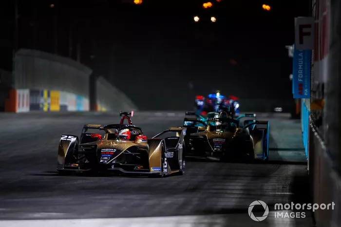 Jean-Eric Vergne, DS Techeetah, DS E-Tense FE20, Antonio Felix da Costa, DS Techeetah, DS E-Tense FE20