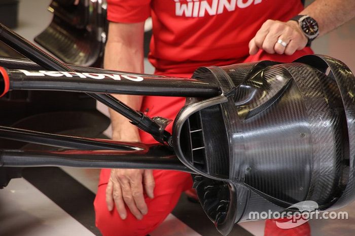 Detalle tecnico ferrari