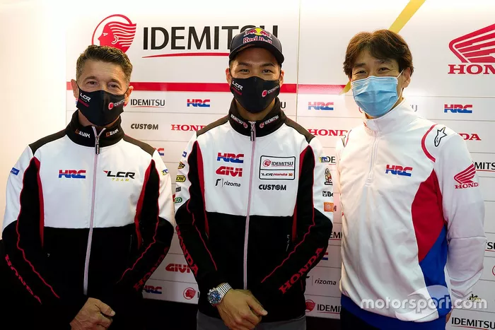 Takaaki Nakagami, Team LCR Honda, Lucio Cecchinello, Director Team LCR Honda 