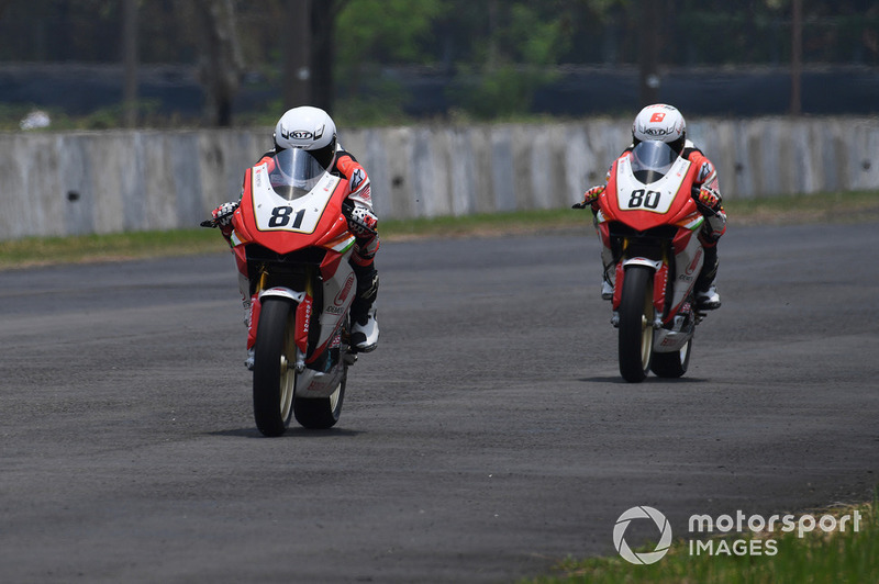 Anish Shetty and Rajiv Sethu, Idemitsu Honda Racing India by T.Pro Ten10