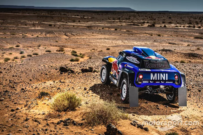 Carlos Sainz, Lucas Cruz, MINI John Cooper Works Buggy, X-raid MINI JCW Team