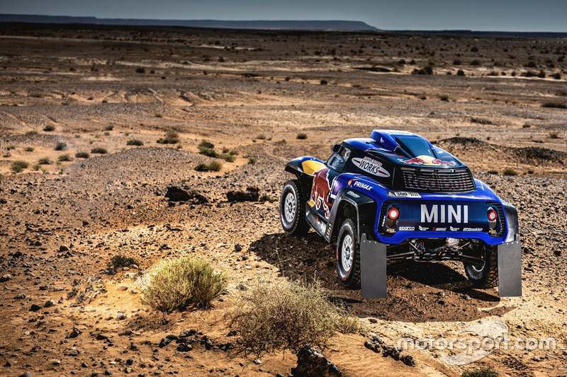 Carlos Sainz, Lucas Cruz, MINI John Cooper Works Buggy, X-raid MINI JCW Team
