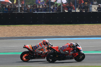 Andrea Dovizioso, Ducati Team, Marc Marquez, Repsol Honda Team