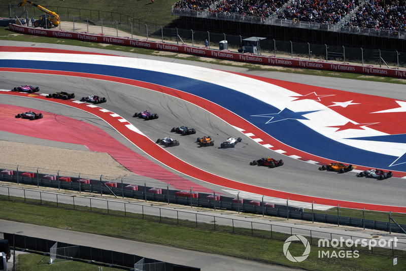 USA - Fernando Alonso/Lance Stroll (course)