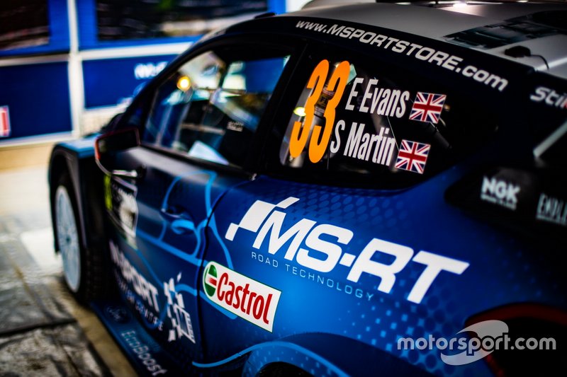 Elfyn Evans, Daniel Barritt, M-Sport Ford WRT Ford Fiesta WRC