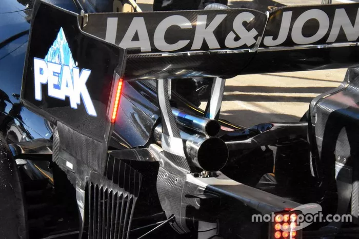 Detalle técnico de Haas F1 