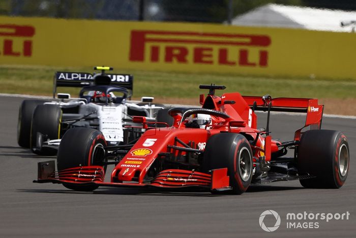 Sebastian Vettel, Ferrari SF1000, Pierre Gasly, AlphaTauri AT01