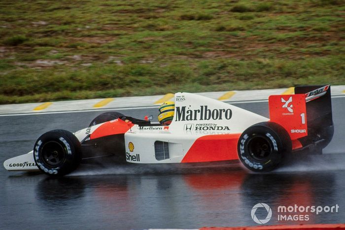 アイルトン・セナがドライブしたマクラーレン・ホンダMP4/6の記念す