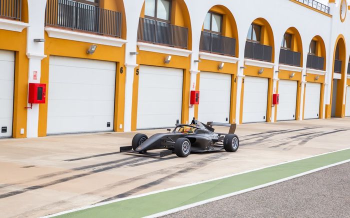 Test del TC Racing de F4 en Monteblanco