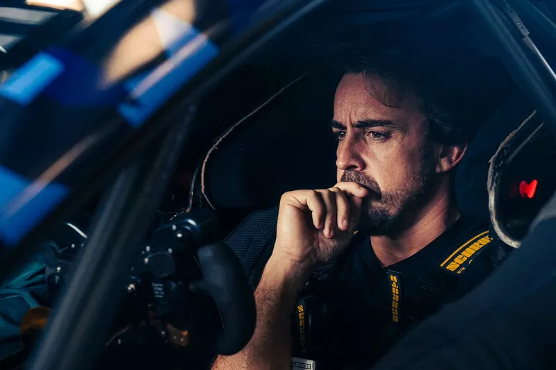Fernando Alonso teste l'Aston Martin DTM 2019