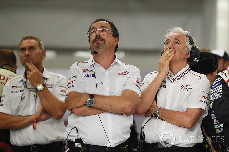 Rob Leupen, Toyota Gazoo Racing, Teammanager; Hugues de Chaunac, Toyota Gazoo Racing