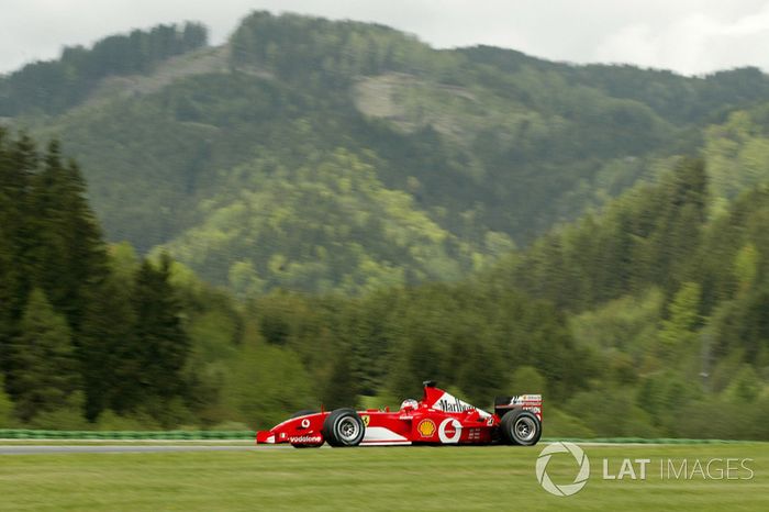 28º Rubens Barrichello, Ferrari F2002, Spielberg 2002. Tiempo: 1:08.082