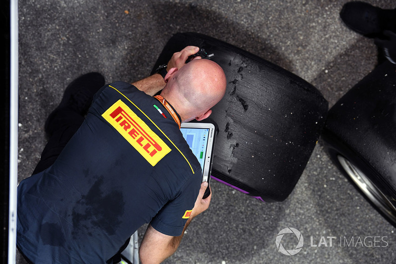 Pirelli mühendisleri ve Pirelli lastikleri