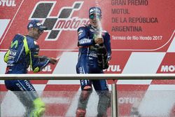 Podio: Maverick Viñales, Yamaha Factory Racing