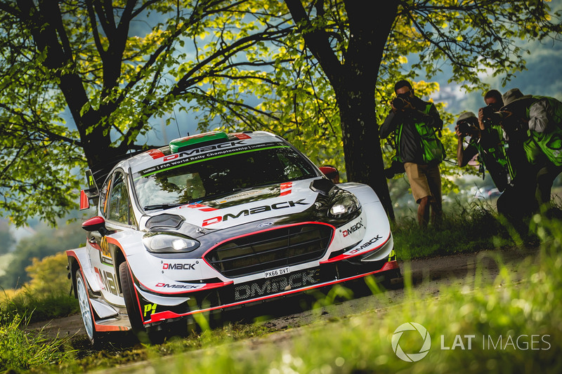 Элфин Эванс и Дэниэл Бэрритт, Ford Fiesta WRC