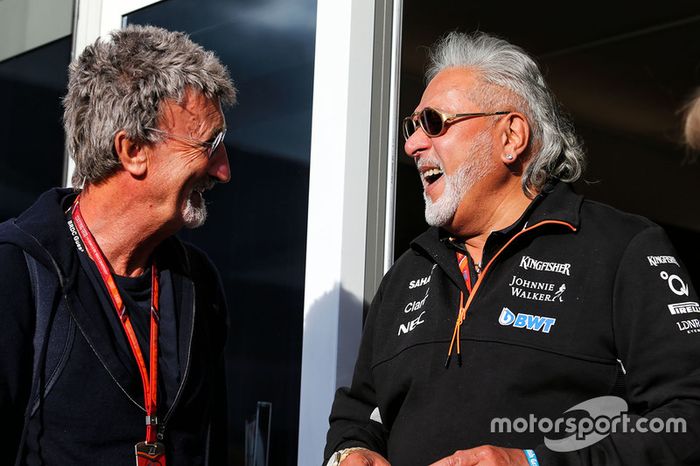 Eddie Jordan, Dr. Vijay Mallya, dueño de Sahara Force India Formula One Team