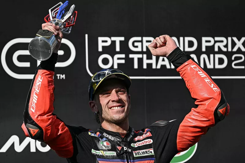 Race winner Marco Bezzecchi, Aprilia Racing
