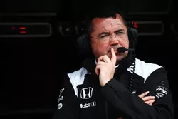 Eric Boullier, directeur de course de McLaren