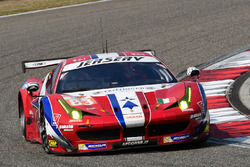 #83 AF Corse, Ferrari 458 Italia: Francois Perrodo, Emmanuel Collard, Rui Aguas