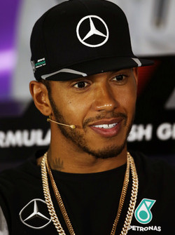 Lewis Hamilton, Mercedes AMG F1en la Conferencia de prensa FIA