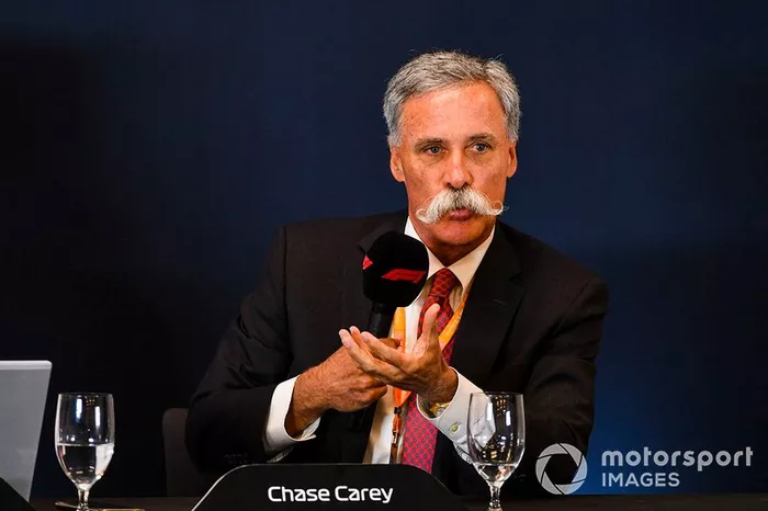 Chase Carey, Presidente della Formula 1