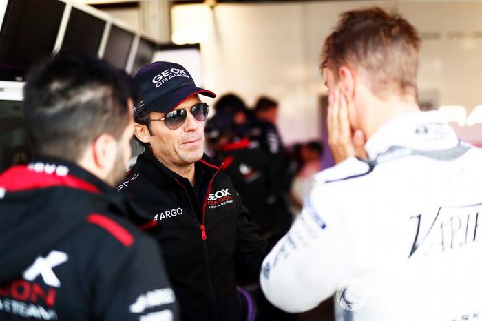 Jay Penske, propietario de GEOX Dragon Racing con Nico Müller, GEOX Dragon 