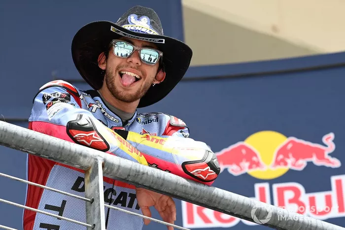 Podio: ganador Enea Bastianini, Gresini Racing 