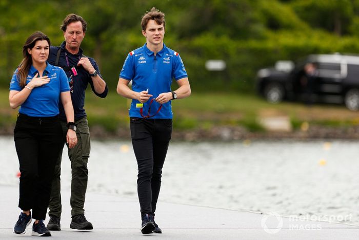 Oscar Piastri, piloto reserva del equipo Alpine F1 
