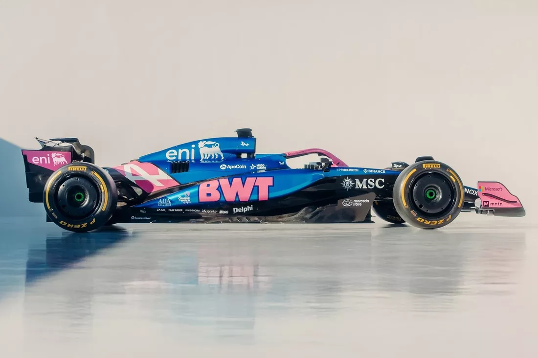 アルピーヌF1、2025年マシンA525カラーリング F1