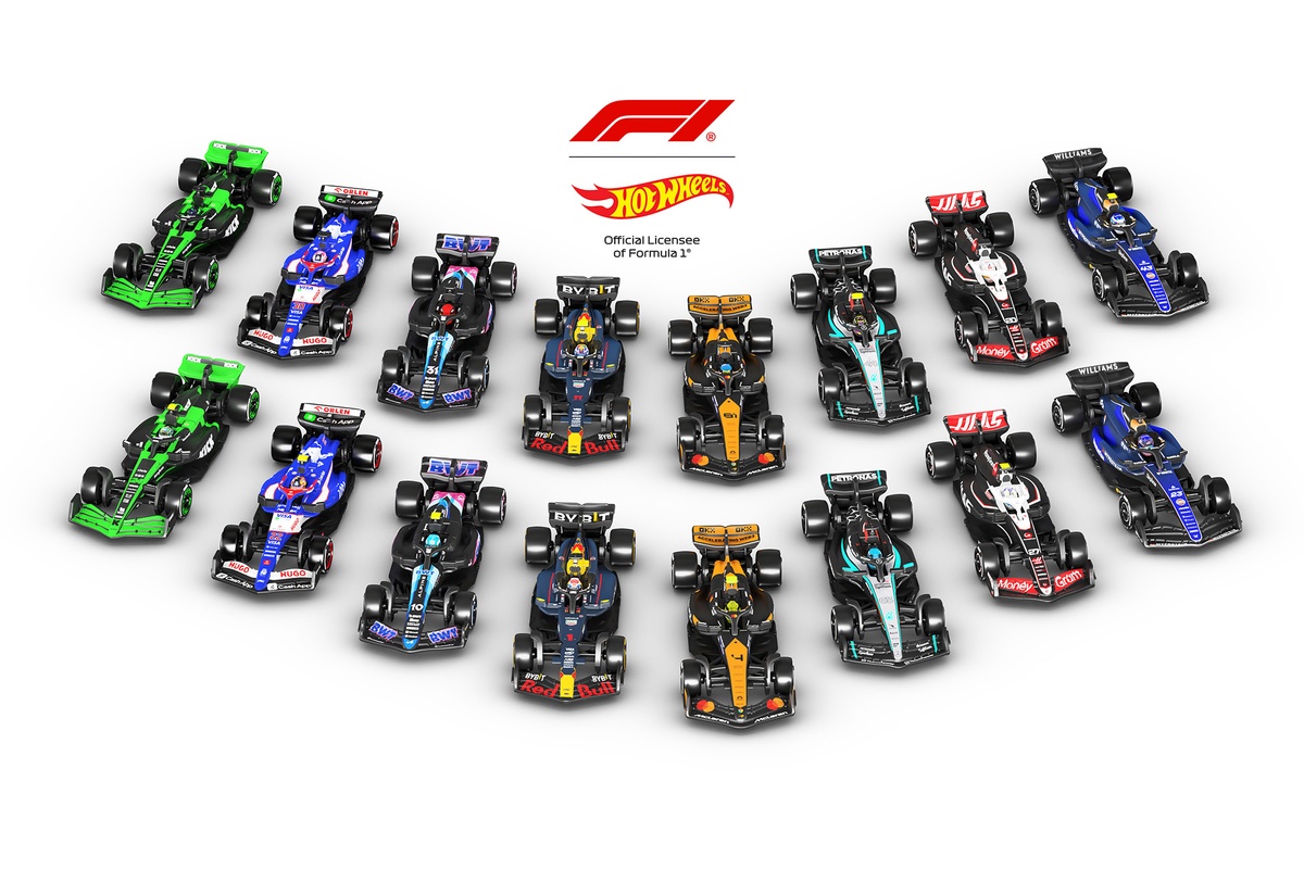 Hot Wheels F1 2025 lineup Formula 1