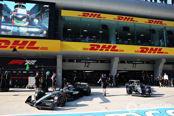 George Russell, Mercedes, Andrea Kimi Antonelli, Mercedes